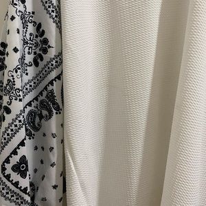 Long sleeve paisley shirt